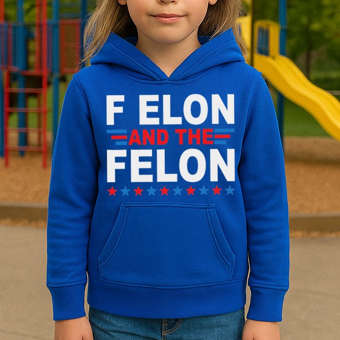 F Elon And The Felon Kids Hoodie
