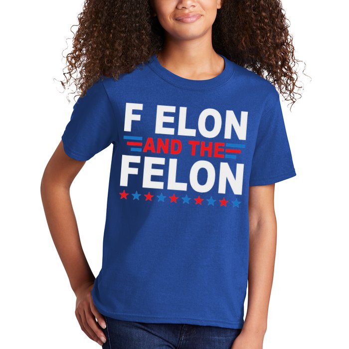 F Elon And The Felon Kids T-Shirt
