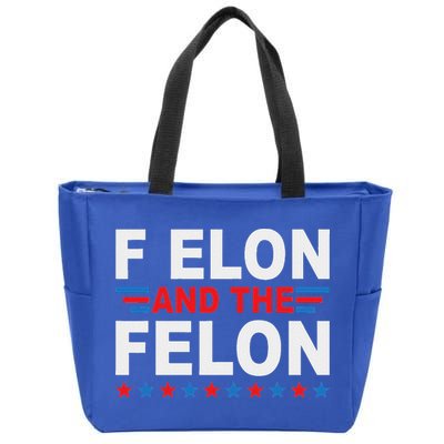 F Elon And The Felon Zip Tote Bag