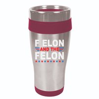 F Elon And The Felon 16oz Travel Tumbler