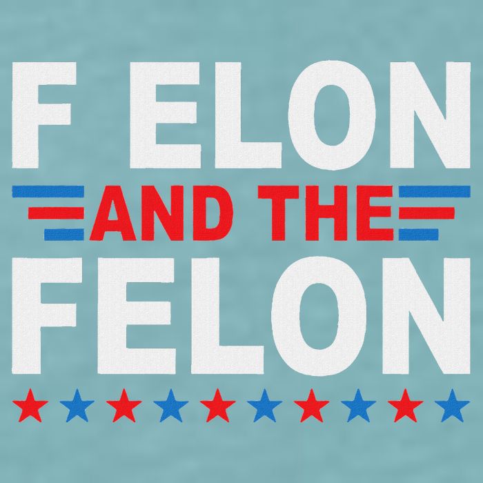 F Elon And The Felon Sueded Cloud Jersey T-Shirt