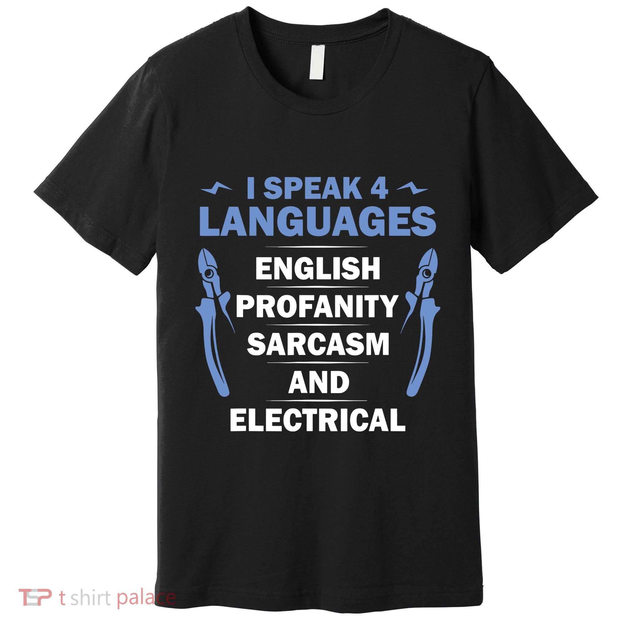 Funny Electrician Art Women Electrical Engineer Humor Premium T-Shirt
