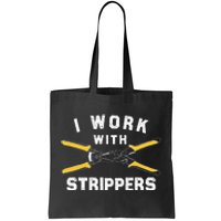 Funny Electrician Art For Dad Electronics Engineer Humor Tote Bag