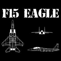F15 Eagle Airplane Pilot Cooling Performance Long Sleeve Crew