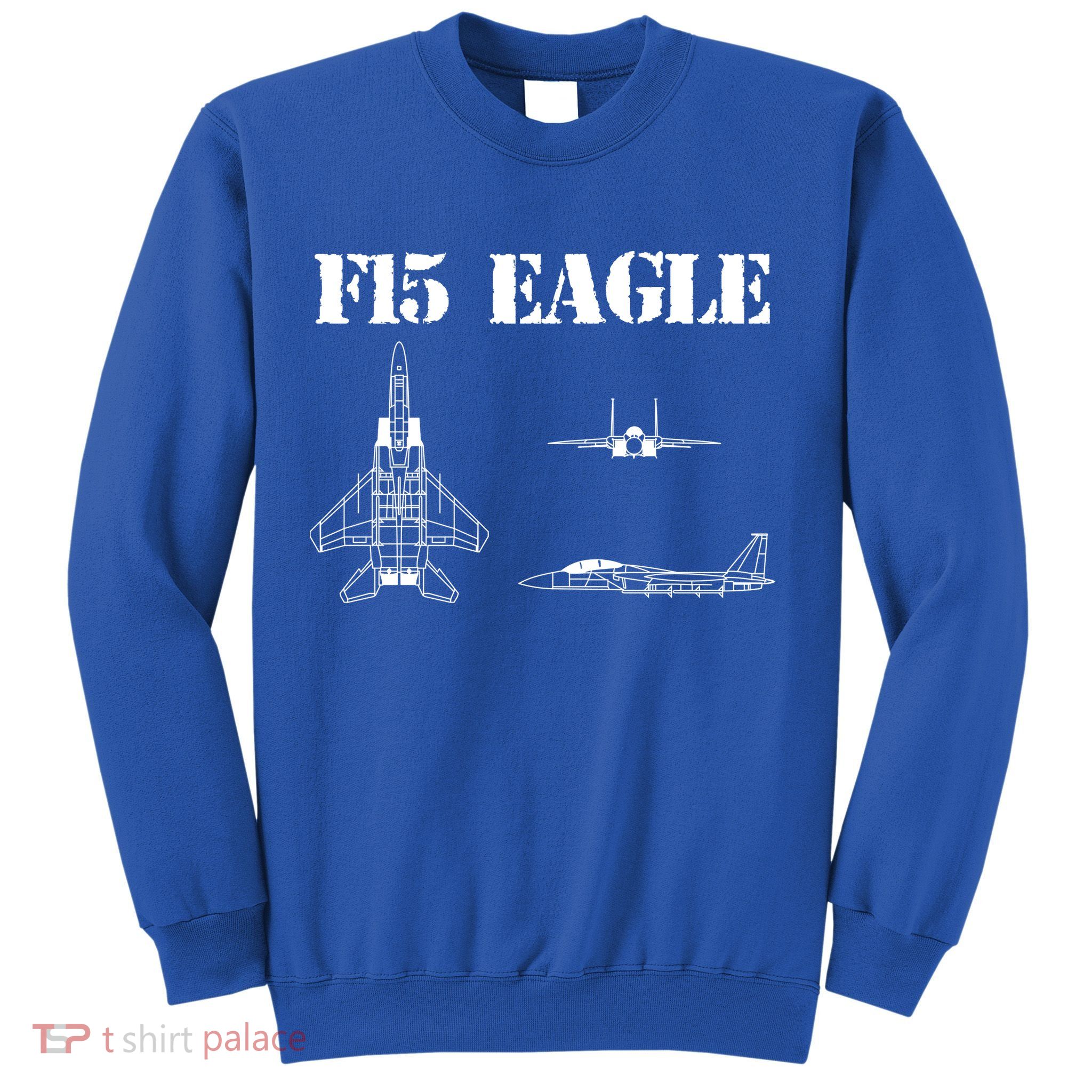 F15 Eagle Airplane Pilot Sweatshirt