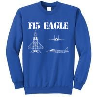 F15 Eagle Airplane Pilot Sweatshirt