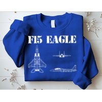 F15 Eagle Airplane Pilot Sweatshirt