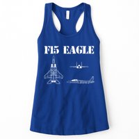 F15 Eagle Airplane Pilot Womens Tank Top