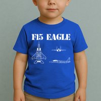 F15 Eagle Airplane Pilot Toddler T-Shirt