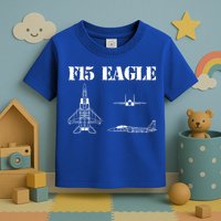 F15 Eagle Airplane Pilot Toddler T-Shirt