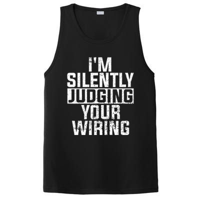 Funny Electrician Art For Wo Professional Electrician PosiCharge Competitor Tank