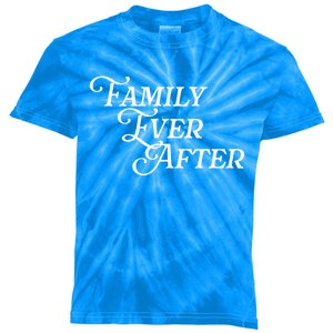 Family Ever After Adopt Adopted Adoption Month Gotcha Day Cute Gift Kids Tie-Dye T-Shirt