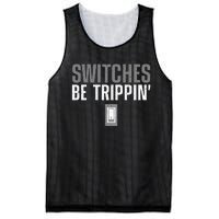 Funny Electrician Art Wo Electrical Switches Lovers Mesh Reversible Basketball Jersey Tank