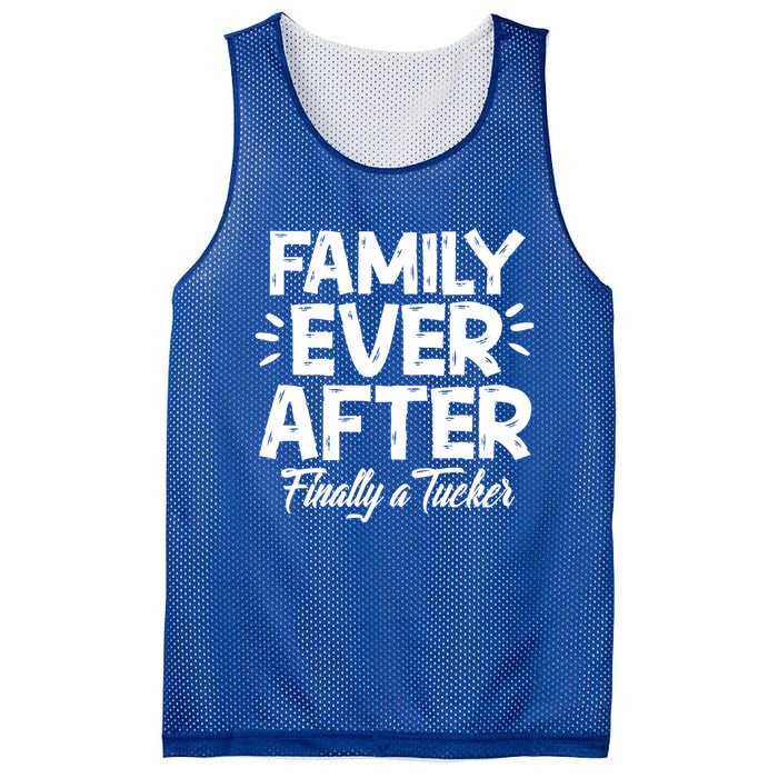 Family Ever After Finally A Tucker Adoption Foster Mom Dad Gift Mesh Reversible Basketball Jersey Tank