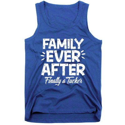 Family Ever After Finally A Tucker Adoption Foster Mom Dad Gift Tank Top