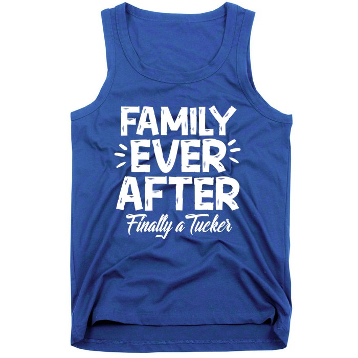 Family Ever After Finally A Tucker Adoption Foster Mom Dad Gift Tank Top