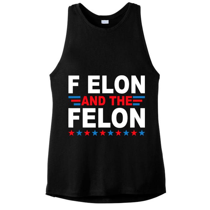 F Elon And The Felon Ladies PosiCharge Tri-Blend Wicking Tank