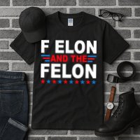 F Elon And The Felon Tall T-Shirt