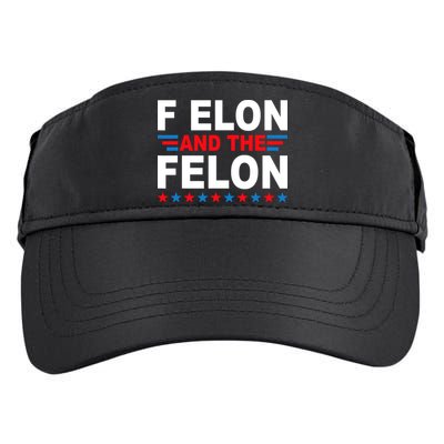 F Elon And The Felon Adult Drive Performance Visor