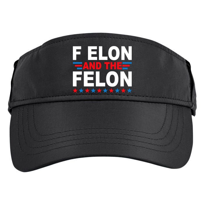 F Elon And The Felon Adult Drive Performance Visor