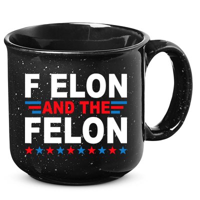 F Elon And The Felon 15oz Campfire Ceramic Mug