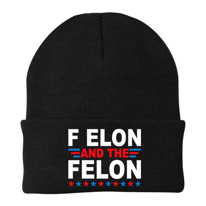 F Elon And The Felon Beanie