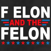 F Elon And The Felon Crop Fleece Hoodie
