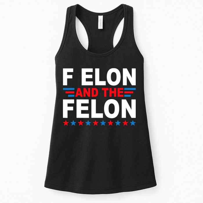 F Elon And The Felon Womens Tank Top