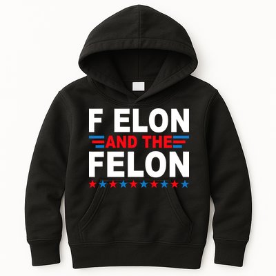 F Elon And The Felon Kids Hoodie