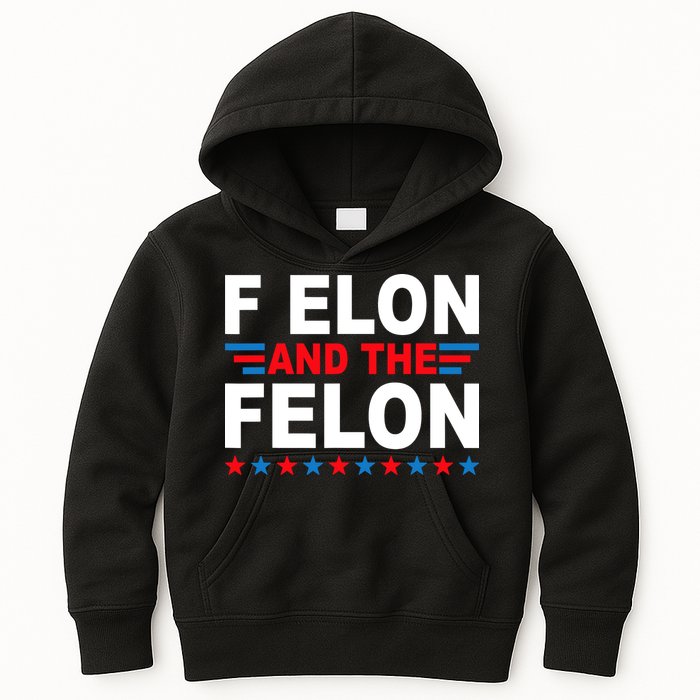 F Elon And The Felon Kids Hoodie