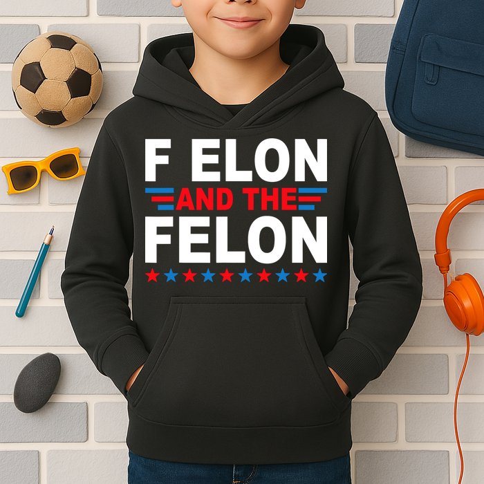 F Elon And The Felon Kids Hoodie