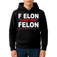 F Elon And The Felon Kids Hoodie