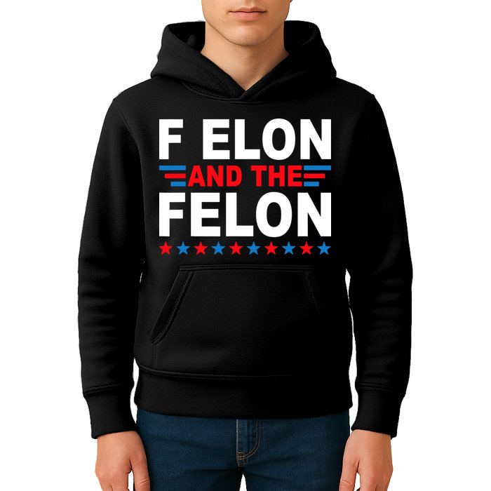 F Elon And The Felon Kids Hoodie