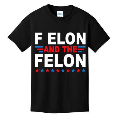 F Elon And The Felon Kids T-Shirt