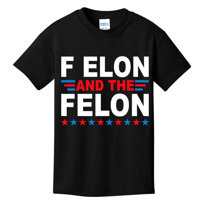 F Elon And The Felon Kids T-Shirt