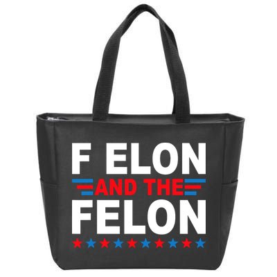 F Elon And The Felon Zip Tote Bag