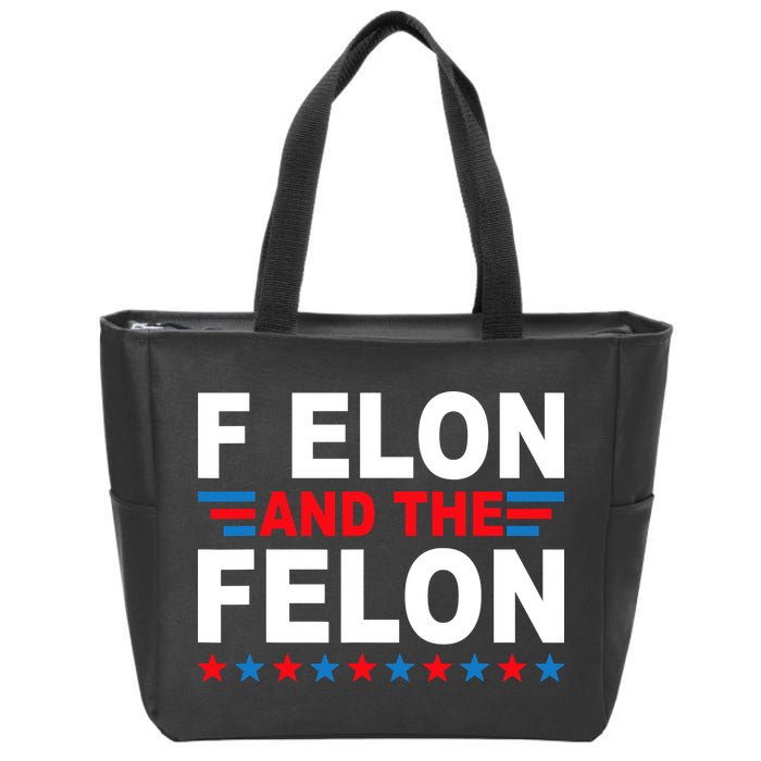 F Elon And The Felon Zip Tote Bag