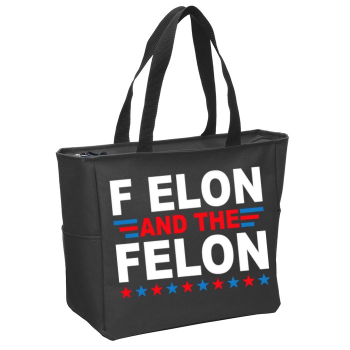 F Elon And The Felon Zip Tote Bag