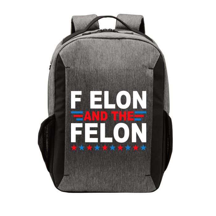 F Elon And The Felon Vector Backpack