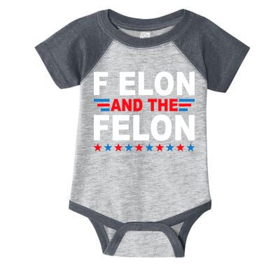F Elon And The Felon Infant Baby Jersey Bodysuit