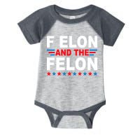 F Elon And The Felon Infant Baby Jersey Bodysuit