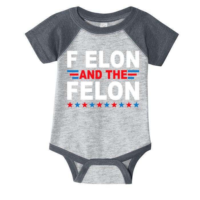 F Elon And The Felon Infant Baby Jersey Bodysuit