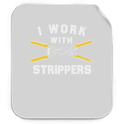 Funny Electrician Art For Dad Electronics Engineer Humor Permanent Decal Sticker