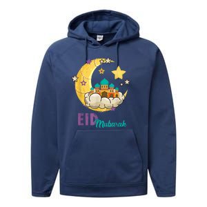 Family Eid Al Fitr Eid Mubarak Performance Fleece Hoodie