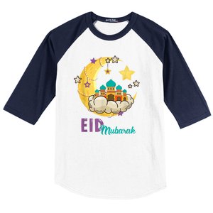 Family Eid Al Fitr Eid Mubarak Baseball Sleeve Shirt