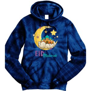 Family Eid Al Fitr Eid Mubarak Tie Dye Hoodie