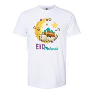 Family Eid Al Fitr Eid Mubarak Softstyle CVC T-Shirt