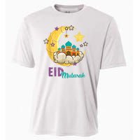 Family Eid Al Fitr Eid Mubarak Cooling Performance Crew T-Shirt