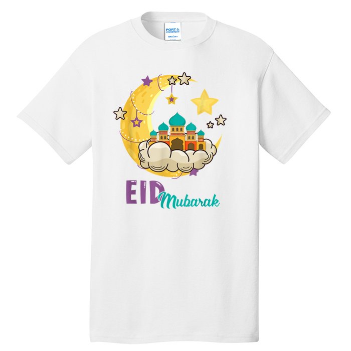 Family Eid Al Fitr Eid Mubarak Tall T-Shirt