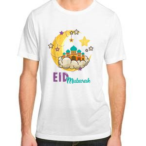 Family Eid Al Fitr Eid Mubarak Adult ChromaSoft Performance T-Shirt